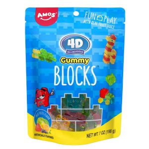 4D Gummy Blocks 7oz