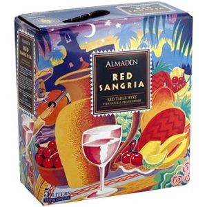 Almaden Red Sangria 5L