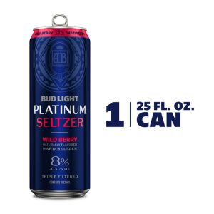 Bud Light PlatWildBerry25ozCan