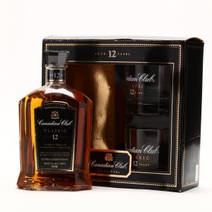 Canadian Club Gift Set 750mL