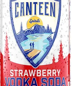 Canteen Seltzer Strawberry 6C