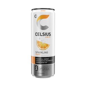 Celsius Orange 12oz