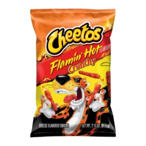 Cheetos Flamin Hot Crunch 3oz