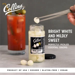 Collins Cocktail Onions 8oz