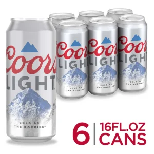 Coors Light 6CAN16