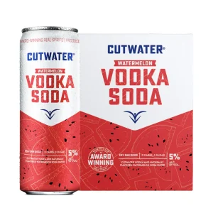 Cutwater Vodka Soda Waterme4pk