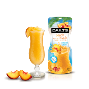 Dailys Frozen Pouche Peach