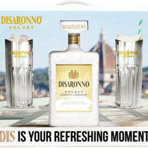 Disaronno Velvet Gift Set750ml