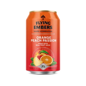Flying Embers Orange Kombucha