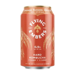 Flying Embers Orange Kombucha