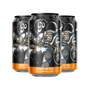 GO SunBeam Pils 0.0%ABV 6CAN