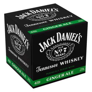 Jack & Coke Ginger 4pk