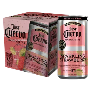 Jose Cuervo Straw Marg 4pk Can