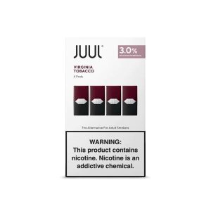 JUUL Virginia Tobacco 3% 4pk