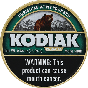 Kodiak Wintergreen Pouches