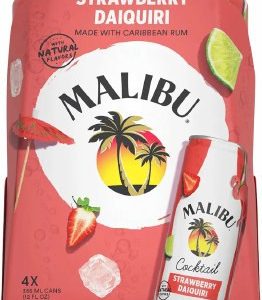 Malibu Cocktail Sraw Daiq 4can