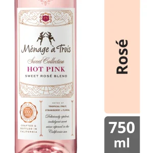 Menage a Trois Hot Pink 750ml