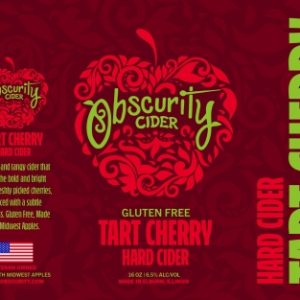 Obscurity Cider Cherry 4Can