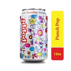 Poppi Punch Pop 12oz can