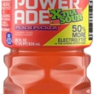 Powerade Peach Pucker Sour