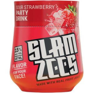SlamZees Sour Strawberry 187ml