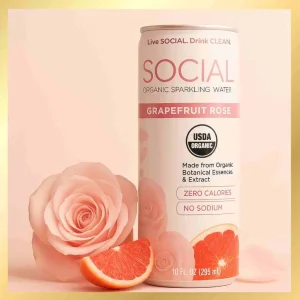 Social Lite Grapefruit 4pk