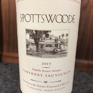 Spottswoode Cabernet 2017