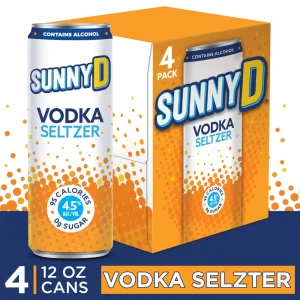 Sunny D Vodka 4CAN