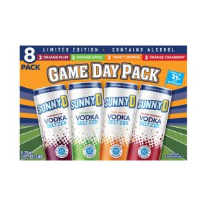 Sunny D Vodka Gameday 8pk