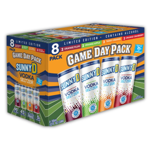 Sunny D Vodka Gameday 8pk