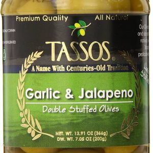 Tassos Jalapeno Olives 13oz