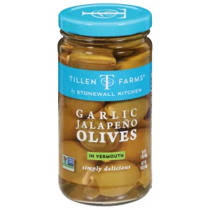 Tillen Garlic JalapeoOlives7oz