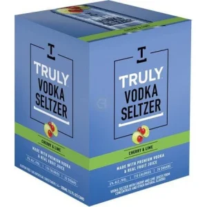 Truly CherryLime VodkaSelt4CAN