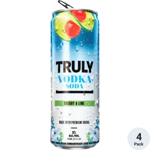 Truly CherryLime VodkaSelt4CAN