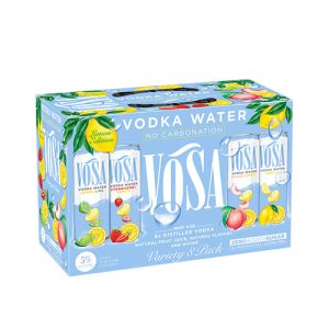 Vosa Vodka Water 8pk