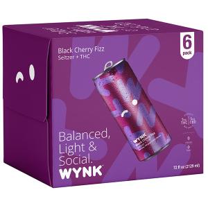 Wynk Cherry THC seltzer 6CAN