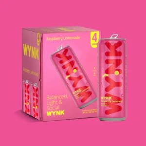 Wynk Raspberry Lemon 4pk