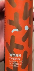 Wynk Tangerine THC 5MG 12oz